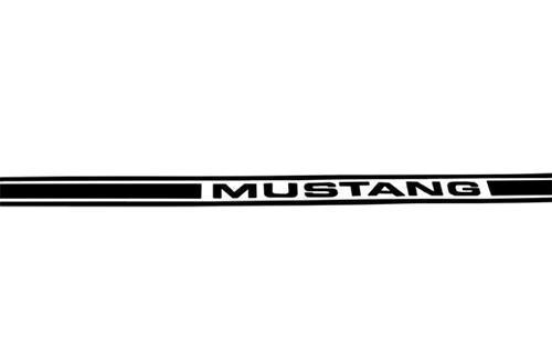 1987-2004 ford "mustang" side stripe kit (black)