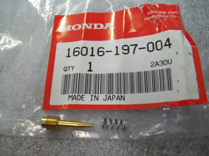 Genuine honda screw set se50 nq50 nb50 tg50 nn50 16016-197-004 new nos