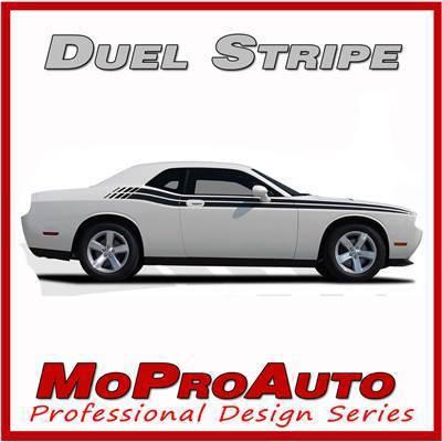 * 2010 challenger duel side 3m stripes graphic decals - pro grade 3m vinyl 966