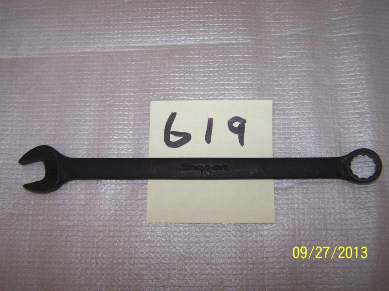 Snap-on 9/16" black wrench goex18a used  #619