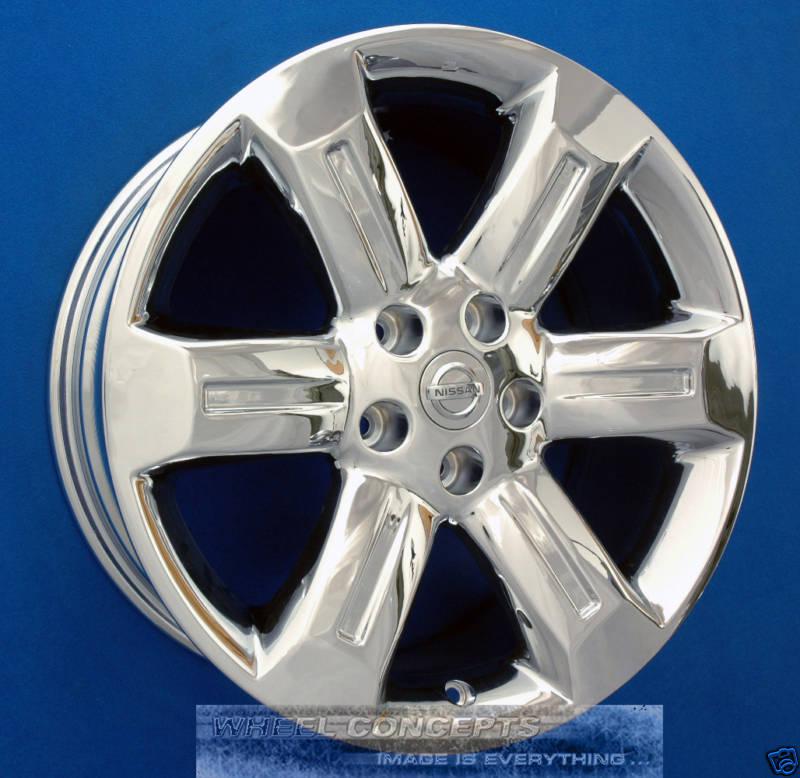 Nissan murano 18 inch chrome wheel exchange new oem