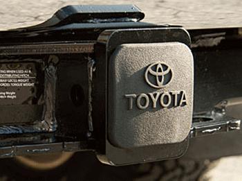 Genuine toyota 4-runner trailer receiver hitch cover 2" (free shipping!)