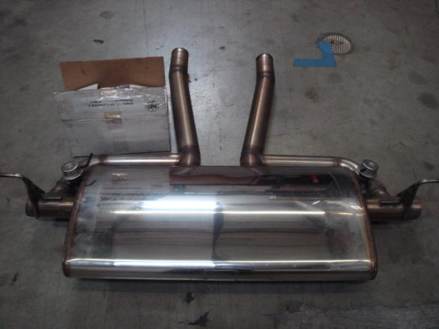 Used 9ff cayenne turbo exhaust with bypass valve made in germany deep and loud!!