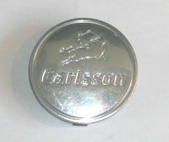 Carlsson heavy metal high polished center cap / centercap 3" diameter hubcap