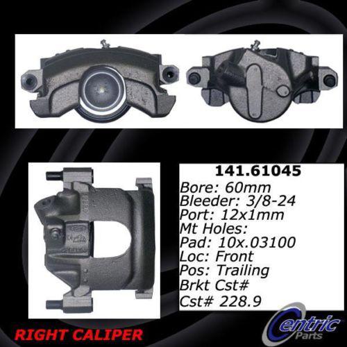 Centric 141.61045 front brake caliper-premium semi-loaded caliper-preferred