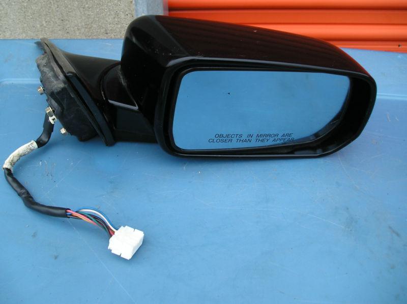1999 - 2001 acura tl oem power mirror - passenger side right - black - free shpg