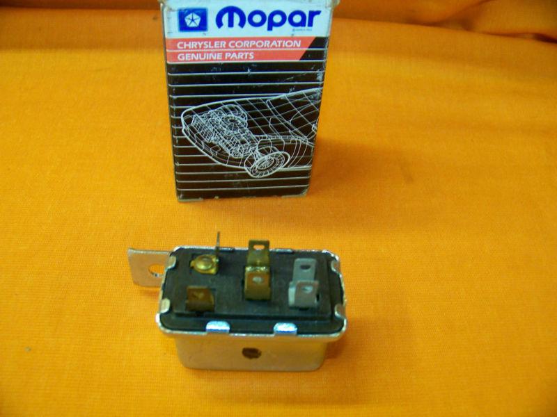 New oem mopar parts starter relay 5226138 1984-1987 chry, dodge plymouth