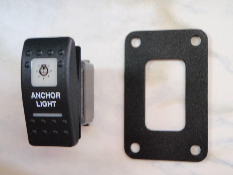 Anchor light switch psc panel  v1d1 black carling contura ii 2 white lighted