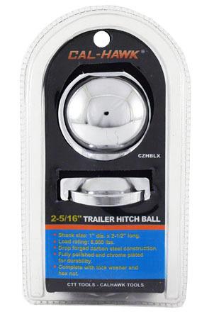 Hitch receiver ball trailer ball  2-5/16" x 1" shank trailer hitch ball
