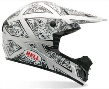 Bell sx-1 rocker black motocross helmet small