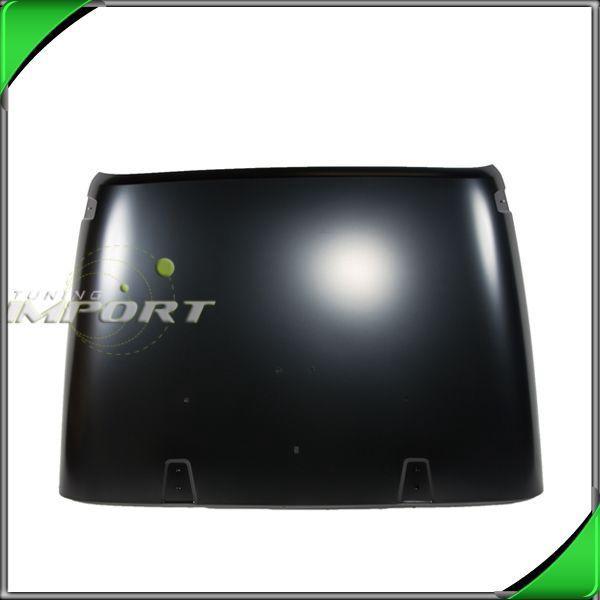 New front primed steel panel hood 2007-2011 jeep wrangler unpainted assembly