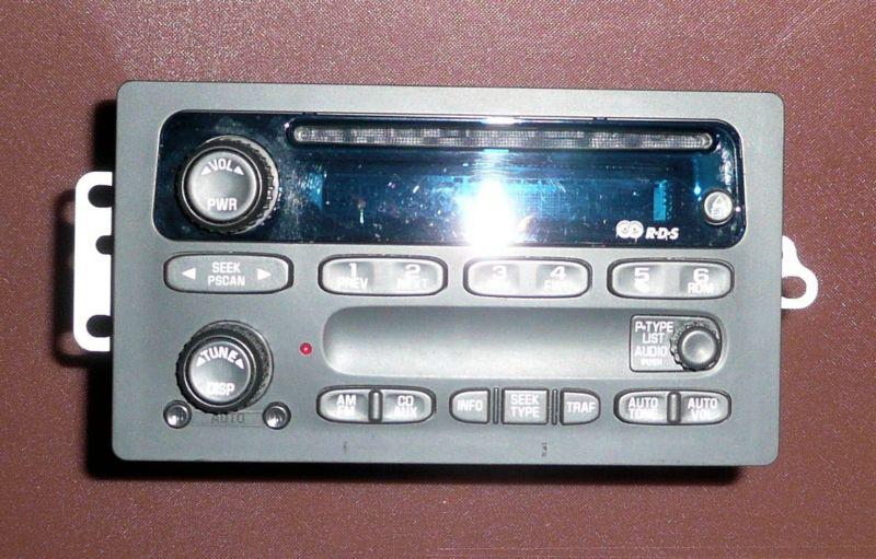 2002 2003 chevy blazer radio cd  stereo pn: 15091316