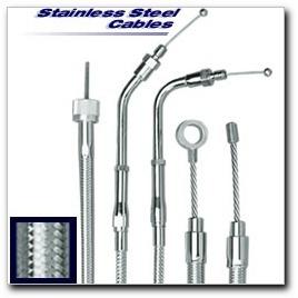 Stainless steel throttle cable push for m109r (+3 inches)