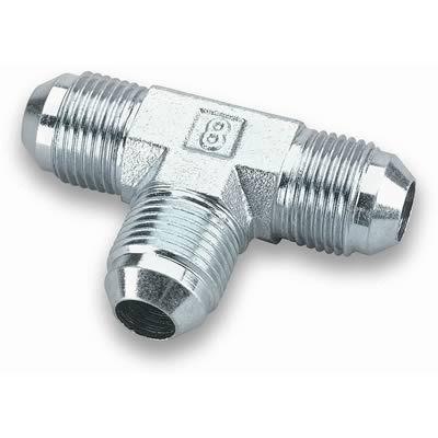 Earl's 962403erl fitting adapter tee -3 an steel zinc plated each