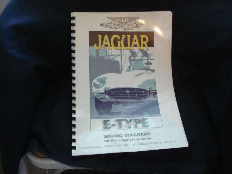 Jaguar e - type wiring diagrams for series 3 jaguar