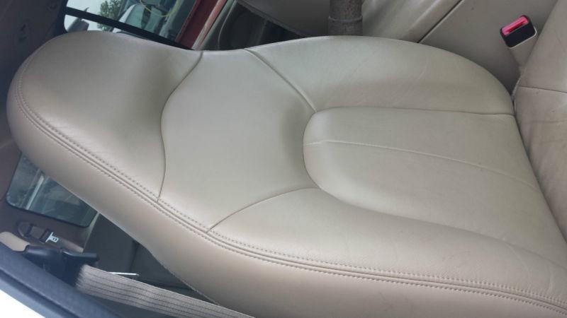 97 98 99 00 01 02 ford f150 expedition tan leather power front seats seat