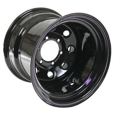Bart wheels super trucker black steel wheels 15"x14" 6x5.5" bc set of 2