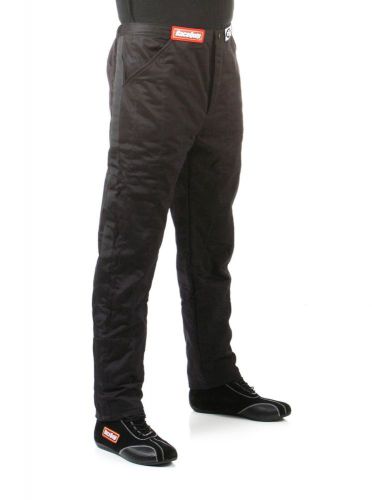 Racequip new return sfi-5 large black pants multi layer racing suit firesuit