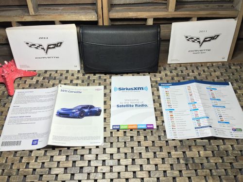 2011 chevrolet corvette owners manual  + navigation bk ( coupe  / convertible )