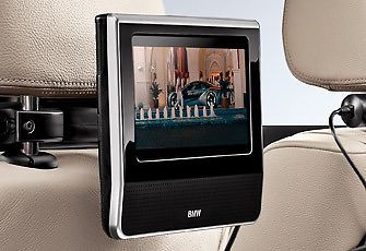 Bmw tablet dvd universal rear entertainment system new oem genuine 65122293727