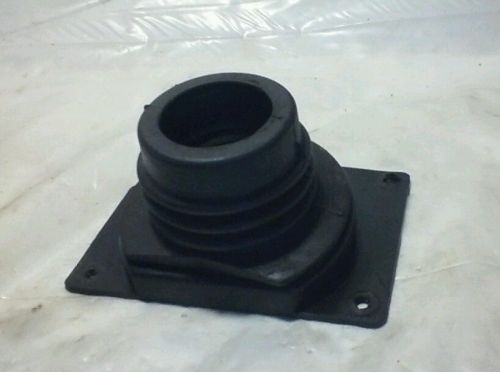 1993 polaris indy xcr 440 exhaust muffler outlet rubber boot, plastic plate