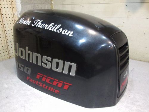 0437595 engine cover johnson outboard ficht motor cover 150hp 1997