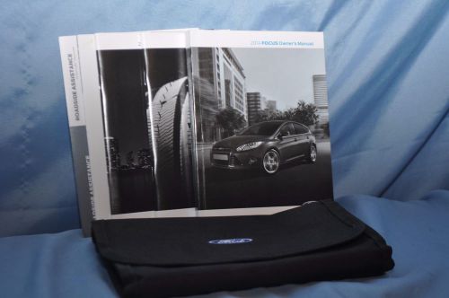 2014 ford focus us kit owner&#039;s manual em5j19g219ab - used