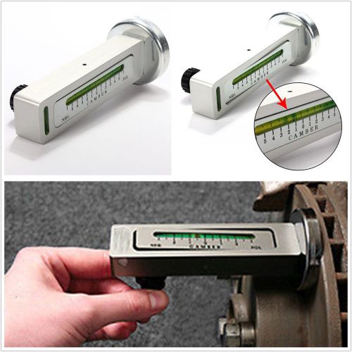 Professional diy magnetic car camber castor strut wheel alignment gauge tool kit