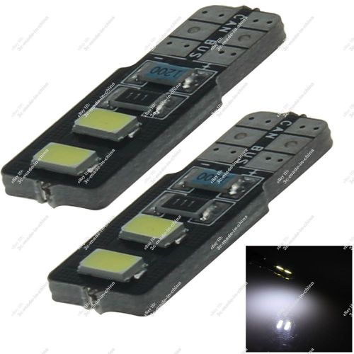 Pair t10 558 2825 4 smd 5630 led luggage compartment light roof lamp auto z20251
