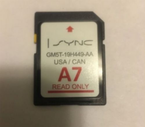 New a7 2016 map update navigation sd card sync fits all ford, lincoln updates a6