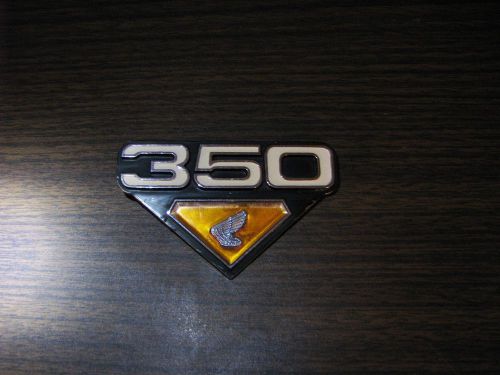 Honda 350 twin emblem badge