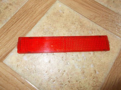 Nos vintage arctic cat snowmobile snap in red reflector 0106-345 panther kitty