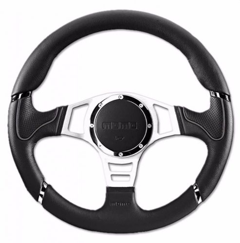 Momo millenium sport steering wheel 350mm blk/gre