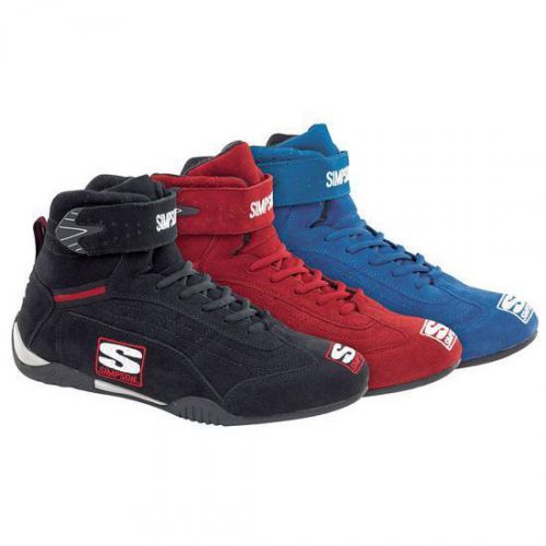 Simpson adrenaline racing/driving shoes red/blue/black