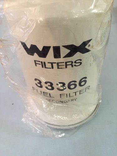 Wix secondary fuel filter 33366  free us priority shipping