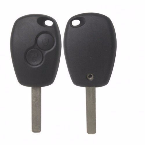 Remote key 2 button 433mhz pcf7947 chip for renault uncut blade