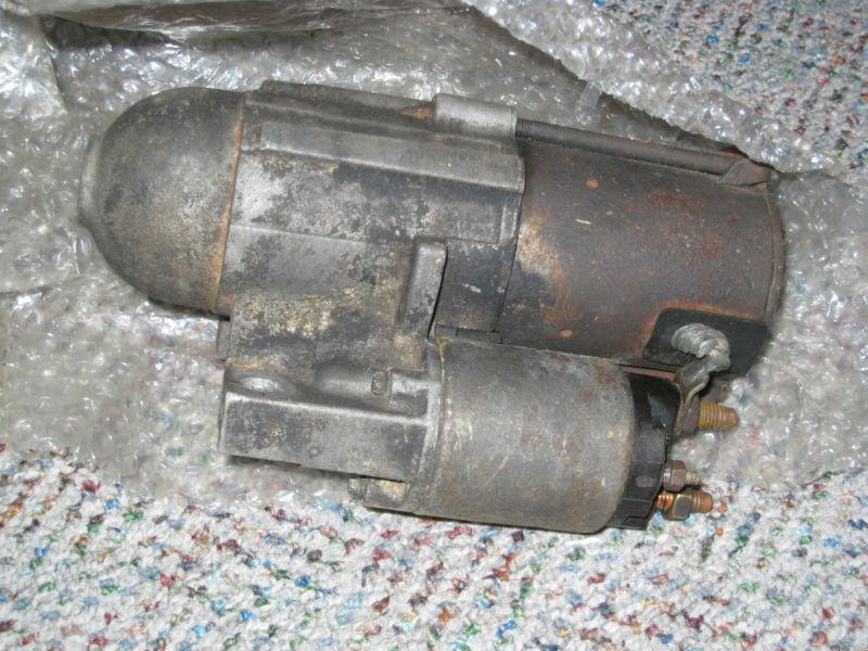Used starter motor 6491n from 2002 buick century -fits other car models as well