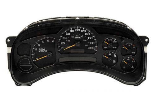 2003-2006 gm truck instrument cluster remanufacture repair fix and led upgrade
