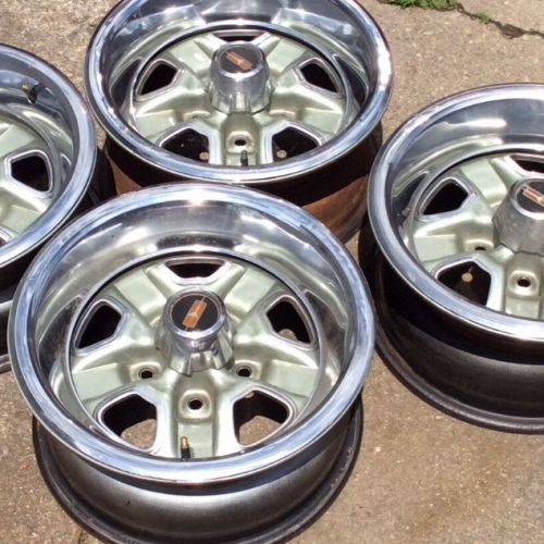 Oldsmobile / 442 rally wheels / 15x7  / set of 4