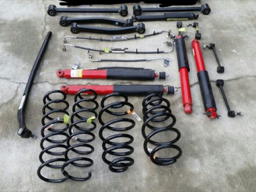 Jeep rubicon new take off shocks springs suspention package