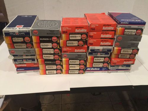 Lot of misc nos ngk acdelco autolite spark plugs