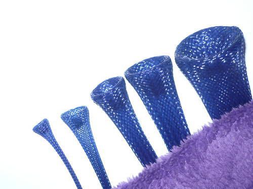 1/2 braided expandable sleeving dark purple techflex25&#039;