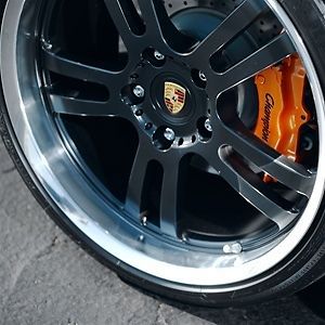 Porsche champion 20&#039;s wheels monolite forged rs128 + pirelli tires 997 911