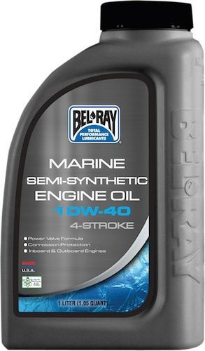 Bel-ray 1 liter marine 4-stroke semi-synthetic engine oil 10w-40 1l 99751-bt1