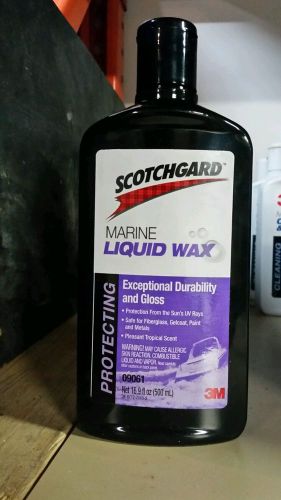 3m marine liquid wax scotchgard 16 oz