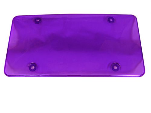 License plate frame  purple cover, 2pcs fit canada &amp; usa license plate 868