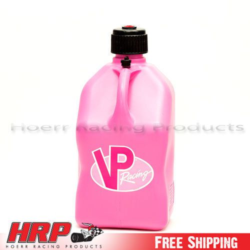 Vp racing fuels 3812 pink motorsport jug - 5 gallon capacity