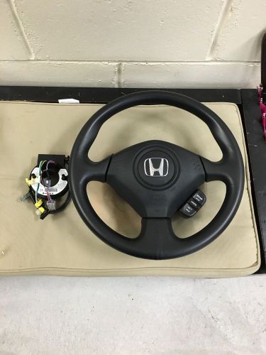 2006 honda ap2 s2000 stock steering wheel w/ airbag and new clock spring