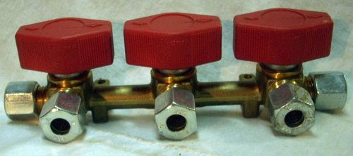 Truma 8mm, 3way gas manifold camper motorhome valve