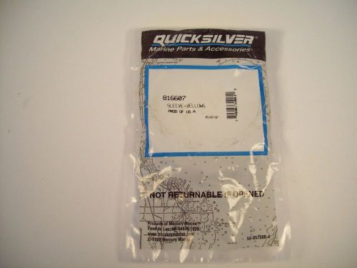 Brand new quicksilver sleeve bellows, 816607 marine product